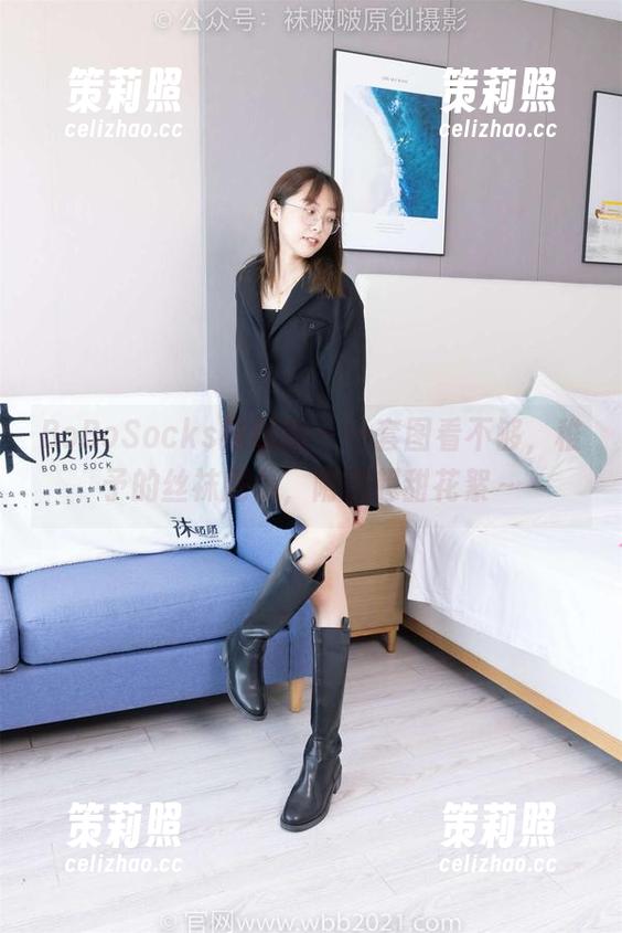 BoBoSocks袜啵啵-稚予 BoBoSocks袜啵啵 - 一套图看不够,稚予的丝袜剧情,附赠超甜花絮~