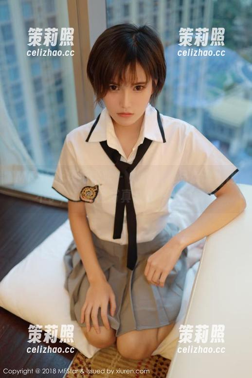 MFStar模范学院 - 她的皮衣品质谁也比不了，慕羽茜写真合集来的刚刚好