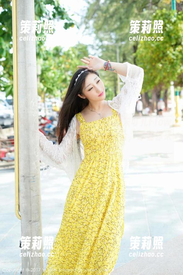 YouMi尤蜜荟 - 穿越网袜的朱可儿Flower，作品与资源间的绝妙结合，等着你来点赞。