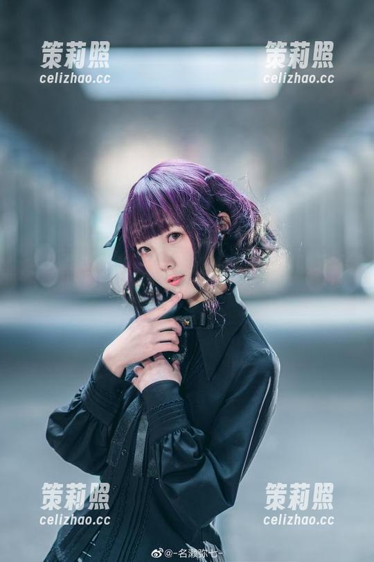 名赖弥七私拍，粉色之中藏着满满的云朵！