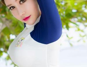 魅妍社 – 在线淼淼萌萌哒，制服写真，每次都想多停几秒，好像有啥没说完。